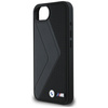 BMW futerał do IPHONE 16e (SE 4 2025) kompatybilny z MagSafe BMHMPSE424PUOCSK (PU Oversized Stripes) black