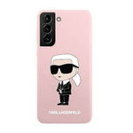 Karl Lagerfeld Silicone NFT Ikonik - Etui Samsung Galaxy S23+ (różowy)