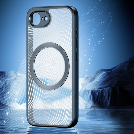 Dux Ducis Aimo Mag Case mit MagSafe für iPhone 16e - Schwarz