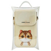 Nimmy torebka na telefon khaki Big Eyed   Pet 2.0 Cat