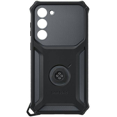 Samsung Rugged Gadget Case for Samsung Galaxy S23+ Rugged Cover Ring Holder Stand Gray (EF-RS916CBEGWW)