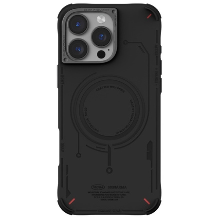 Skinarma etui Mecha iPhone 16 Pro 6.3" Magnetic Charging czarny/black