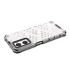 Gepanzerte Wabenhülle mit Gelrahmen Oppo A76 / Oppo A36 / Realme 9i transparent