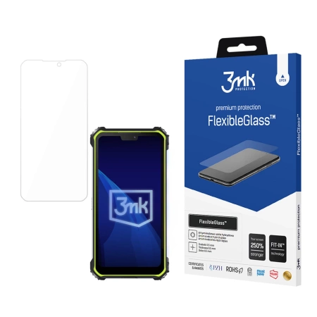 Hybrid glass 3mk FlexibleGlass for Rugged Phones M10
