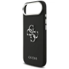 Guess Grained Big 4G Classic Logo case for iPhone 17 Air - black