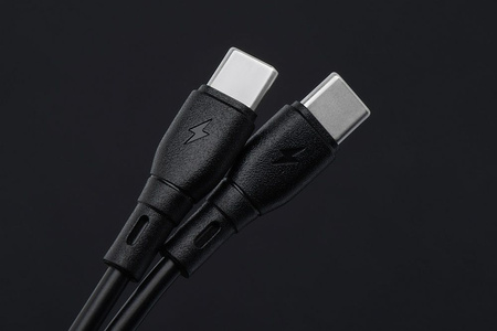 BLUE STAR kabel ECO 3A 60W Typ C do Typ C PJ73-13-3 1m czarny