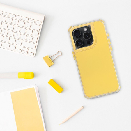 Futerał MATRIX do IPHONE 16 PLUS żółty