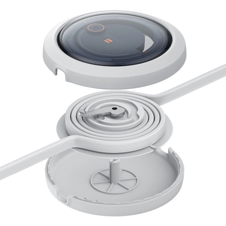 Baseus Free2Draw CB000084 einziehbares USB-C – Lightning /USB-C/Micro-USB-Kabel 100 W 1,1 m – Weiß