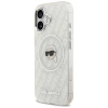 Karl Lagerfeld IML Karl Head Logo MagSafe iPhone 17 Hülle - Grau