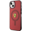 Ferrari FEHMP14SURKR iPhone 14 6.1" red/red hardcase Translucent Magsafe