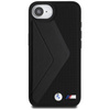 BMW futerał do IPHONE 16e (SE 4 2025) kompatybilny z MagSafe BMHMPSE424PUOCSK (PU Oversized Stripes) black