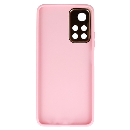 TEL PROTECT Luxury Case do Xiaomi Redmi Note 11 5G/Note 11S 5G/Poco M4 Pro 5G Jasnoróżowy