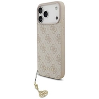Guess 4G Charms Collection MagSafe Case für iPhone 17 Pro Max - Pink