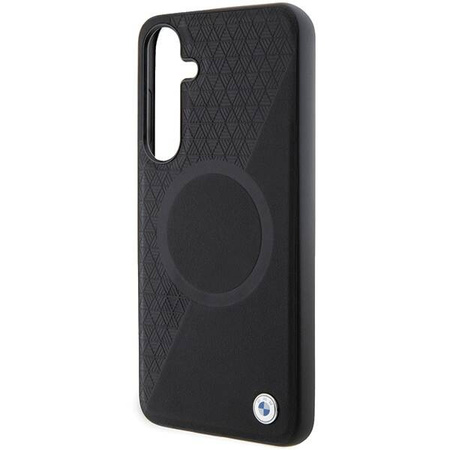 BMW BMHMS24S23RTPK S24 S921 schwarz/schwarzes Hardcase Signature Leather Half Textured &amp; Circle MagSafe