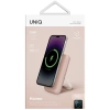 Powerbank Uniq Hoveo magnetisch 5000mAh USB-C 20W PD - rosa