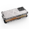 Honeycomb case armored cover with a gel frame Realme C31 transparent