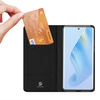 Dux Ducis Skin Pro Hülle für Honor Magic5 Flip Cover Card Wallet Stand schwarz