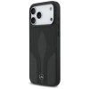 Mercedes Leather The Move MagSafe Case for iPhone 17 Pro Max - Black