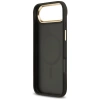 Guess Grained Strass Logo MagSafe case for iPhone Air - black