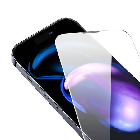 Szkło Hartowane IPHONE 14 PRO Baseus Corning z Filtrem Przeciwpyłowym