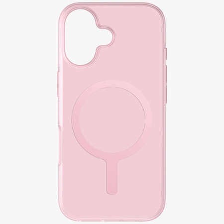 Etui UNIQ Clario do iPhone 17 Magclick   Charging różowy