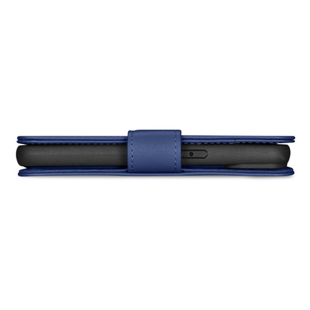 iCarer Wallet Case 2in1 iPhone 14 Pro Flip Leather Cover Anti-RFID blue (WMI14220726-BU)