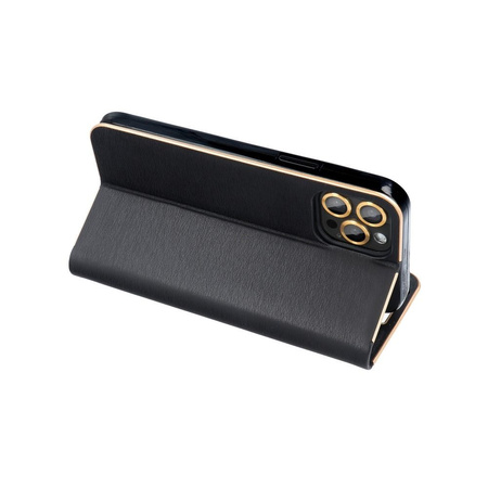 Kabura LUNA Book Gold do XIAOMI Redmi 9C / 9C NFC czarny