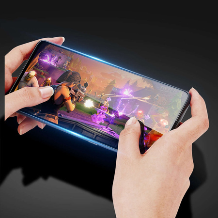 Dux Ducis 9D Displayschutzfolie aus gehärtetem Glas für Realme GT Neo 3 9H mit schwarzem Rahmen
