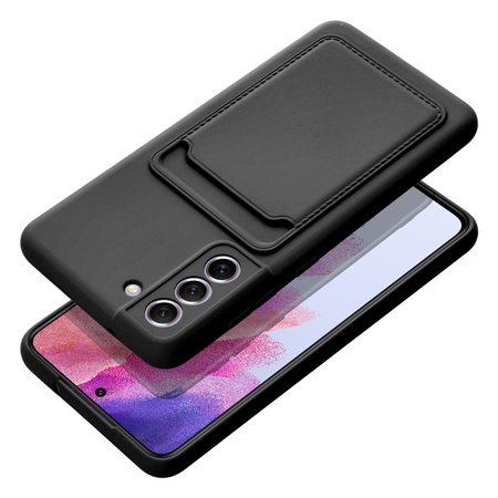 Futerał CARD CASE do SAMSUNG S21 FE czarny