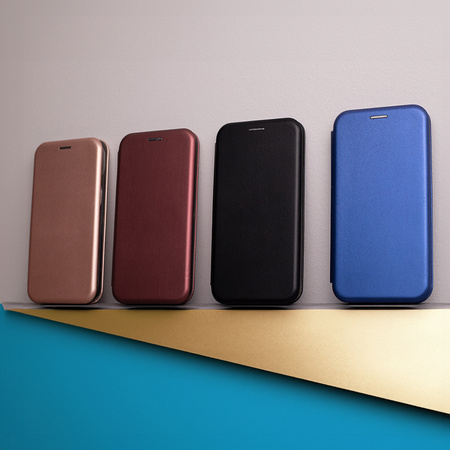 Etui Smart Diva do Xiaomi Redmi Note 14 4G (Global) burgundowe (164.84 x 78.15 x 8.16 mm)