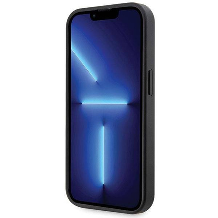 Hülle BMW BMHCP14X22GSLK iPhone 14 Pro Max 6,7&quot; schwarz/schwarz Hardcase Grip Hot Stamp