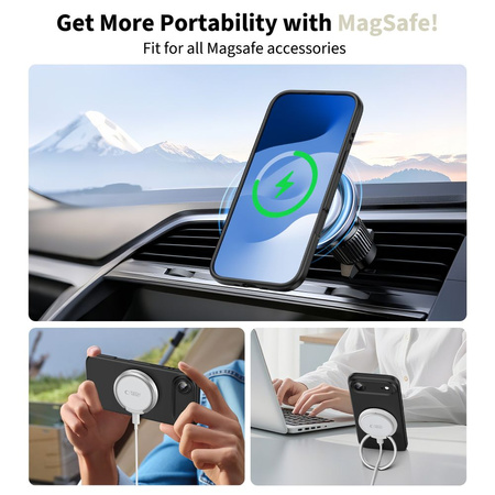 TECH-PROTECT SILICONE MAGSAFE IPHONE 17 AIR BLACK