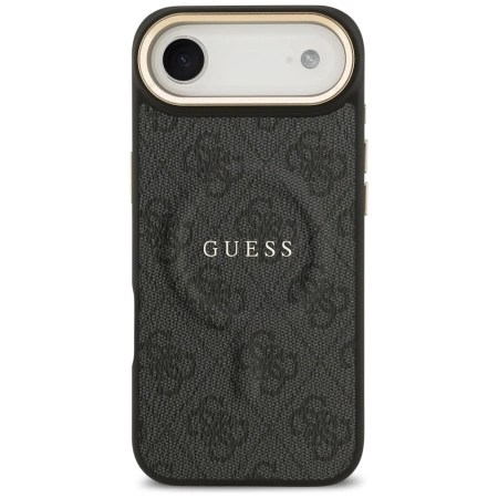 Etui Guess 4G PU Classic Logo MagSafe na iPhone 17 Air - czarne