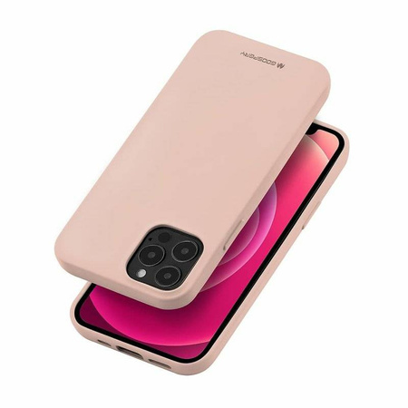 Schutzhülle IPHONE 14 PLUS Mattes Silikon Mercury Soft Jelly sand