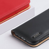 Dux Ducis Hivo Leather Flip Cover Genuine Leather Wallet for Cards and Documents iPhone 14 Plus Black