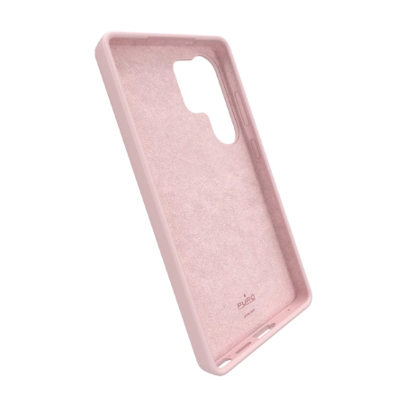 Puro Icon Silikonhülle für Samsung Galaxy S25 Ultra – rosa