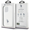 US Polo USHCP15XUSMT iPhone 15 Pro Max    6.7" przezroczysty/transparent IML Printed Double Horse Logo