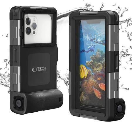 Case Tech-Protect IPX8 Diving Waterproof Case black