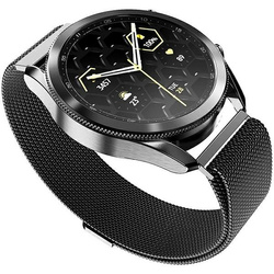 Mercury pasek Mesh Apple Watch 42/44/45mm czarny/black