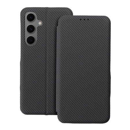 Kabura FOLIO Side Magnet do MOTOROLA G55 szary