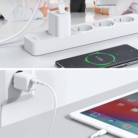 Joyroom Fast USB Type C Charger 25W 3W EU Plug White (L-P251)