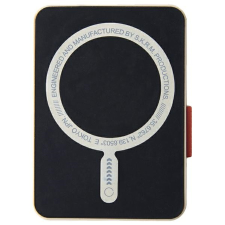 Portfel Skinarma Mirage Spunk Wallet Magnetic Grip Stand ivory