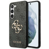 Oryginalne Etui GUESS Hardcase GUHCS24S4GMGGR do Samsung S24 (Leather 4G Metal Logo / czarny)