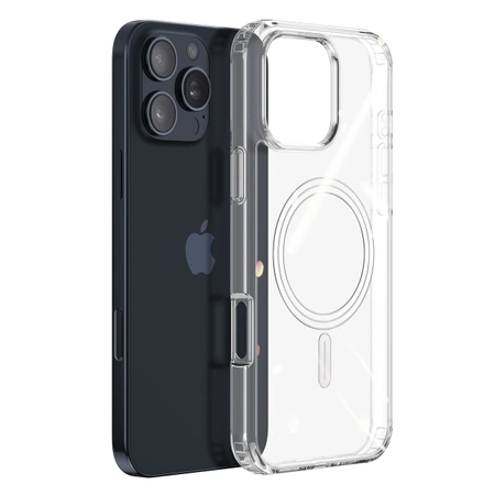 Dux Ducis Clin Mag case with MagSafe for iPhone 16 Pro Max - transparent