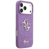 Guess Fixed Glitter Big 4G Hülle für iPhone 17 Pro Max - Lila