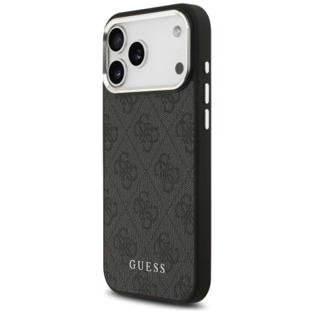 Guess 4G Classic Logo MagSafe case for iPhone 17 Pro Max - black