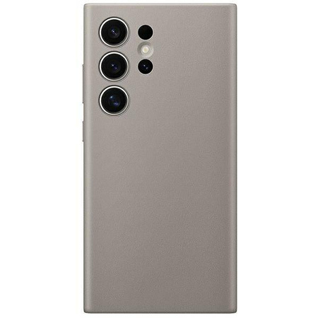 Samsung Vegan Leather Case GP-FPS928HCAAW für Samsung Galaxy S24 Ultra – grau
