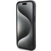 Karl Lagerfeld Gripstand Saffiano Choupette Pins Case for iPhone 15 Plus / 14 Plus - Black
