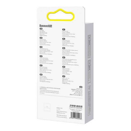 Quick Charge USB to M+L+C Baseus StarSpeed 3.5A 0,6m (Black)