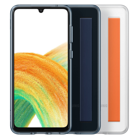 Samsung Slim Strap Cover Case für Samsung Galaxy A33 schwarz (EF-XA336CBEGWW)